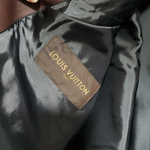 Louis Vuitton Leather Patch Blouson Biker Jacket - Picture 5 of 12